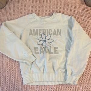 XS, Light/mint green American Eagle Sweatshirt.